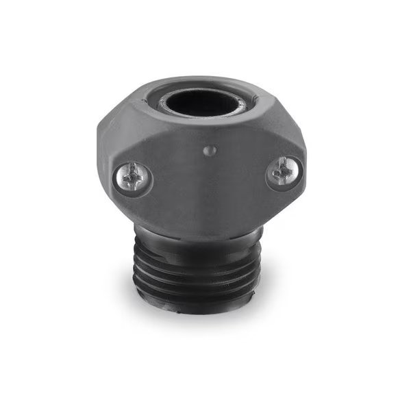 1/2 in. Nylon Threaded Male Hose Coupling, Gilmour, Mfr#: 805054-1002